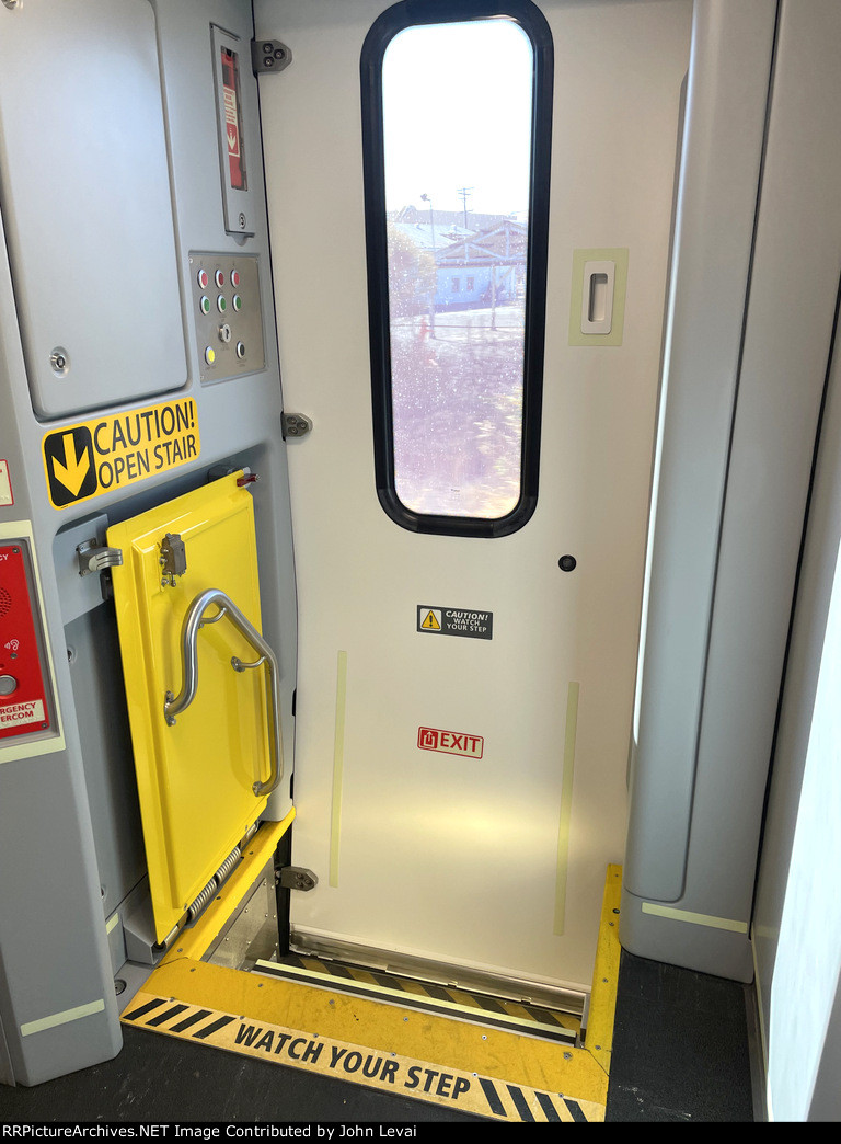 Interior of the Caltrans Siemens Venture Cars